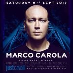 marco carola just cavalli Milano #mfw 21 settembre 2019