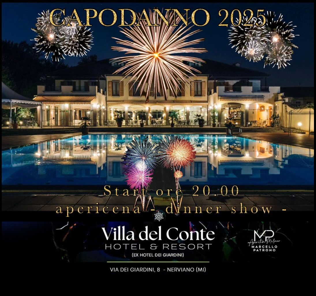 capodanno hotel dei giardini milano 2025 info 3516641431