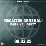 carnevale magazzini generali milano 2025 info 351-6641431