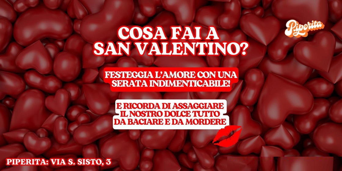 san valentino piperita milano 2025 info 3888945886